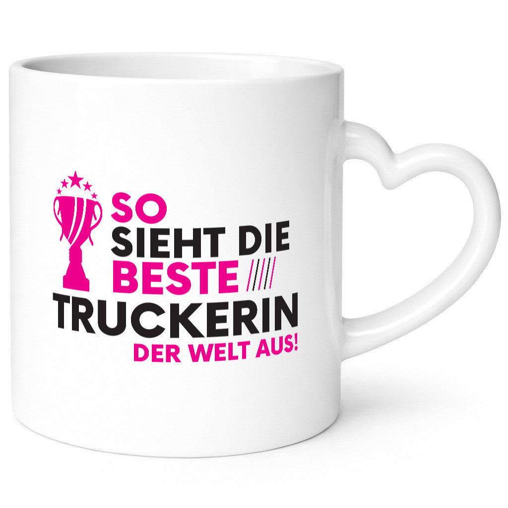 Die Weltbeste Truckerin | LKW Fahrerin Geschenk Humor Geschenkidee lustiger