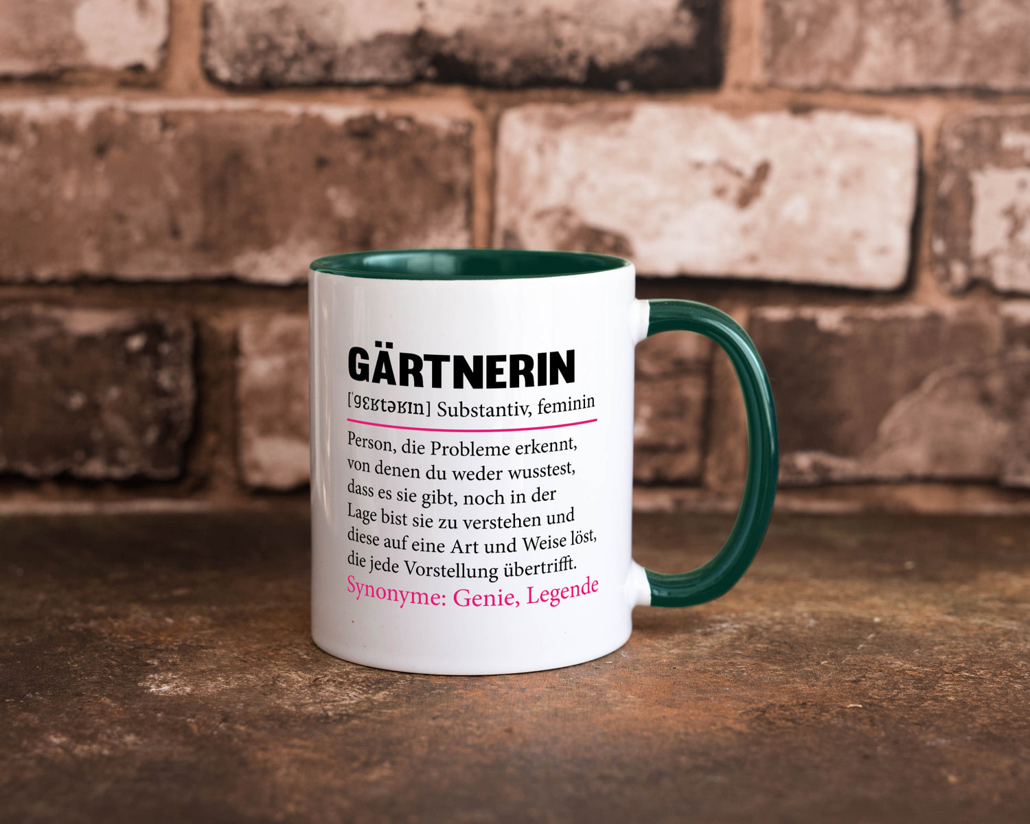 Gärtnerin | lustig Gartenbau Beruf Spruch Geschenk Arbeit Kollegen Büro