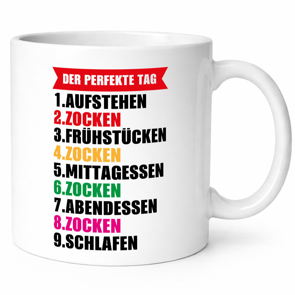Perfect Gamer Day Funny Saying Gift Humor Gift Idea Mug