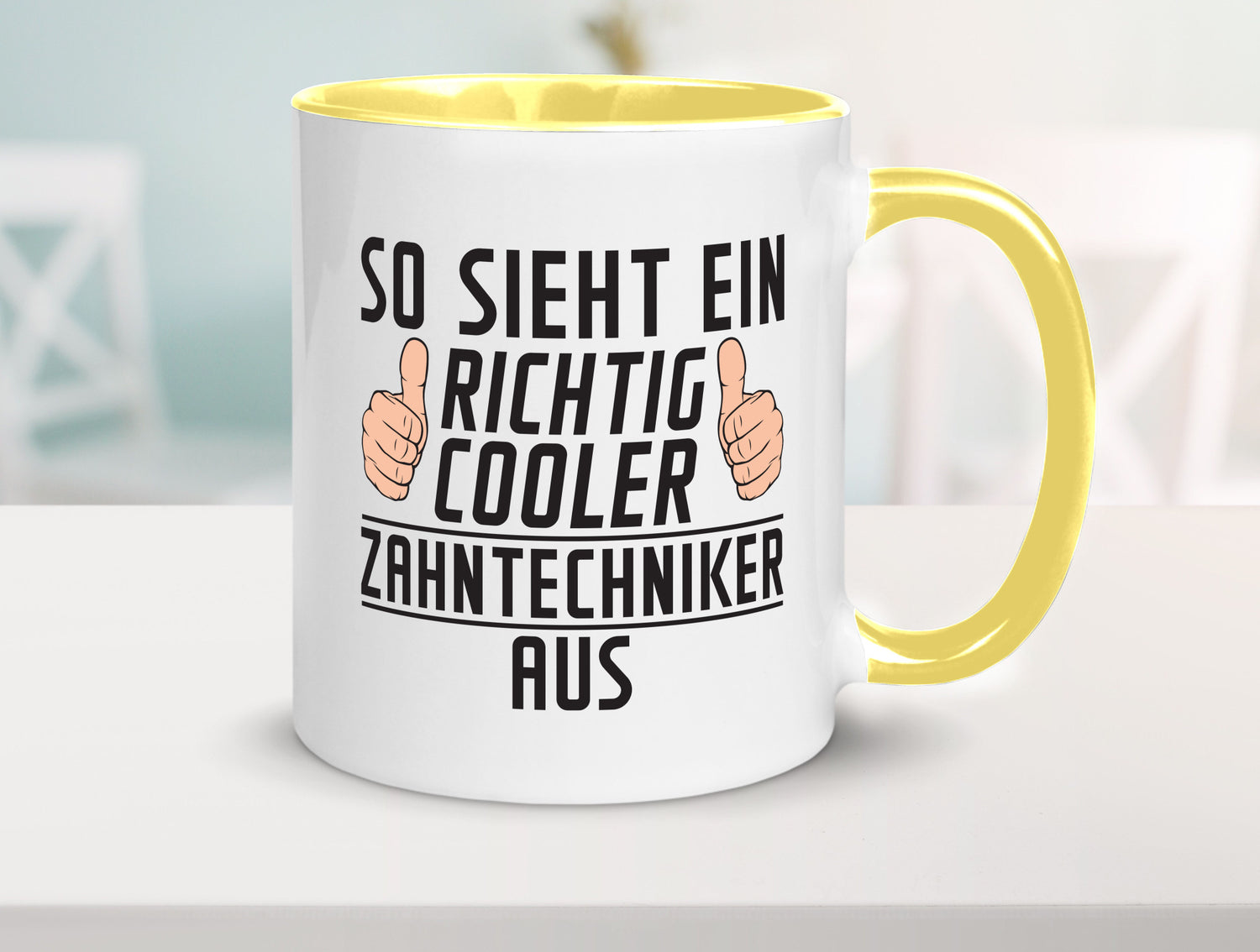 Richtig Cooler Zahntechniker | Zahnmedizin Geschenkidee Humor Tasse