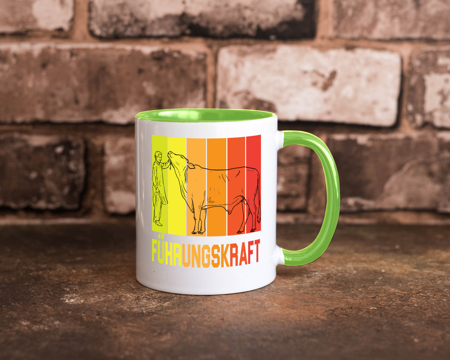 Führungskraft | Farmer Bauernhof lustig Humor Geschenkidee Geschenk Tasse