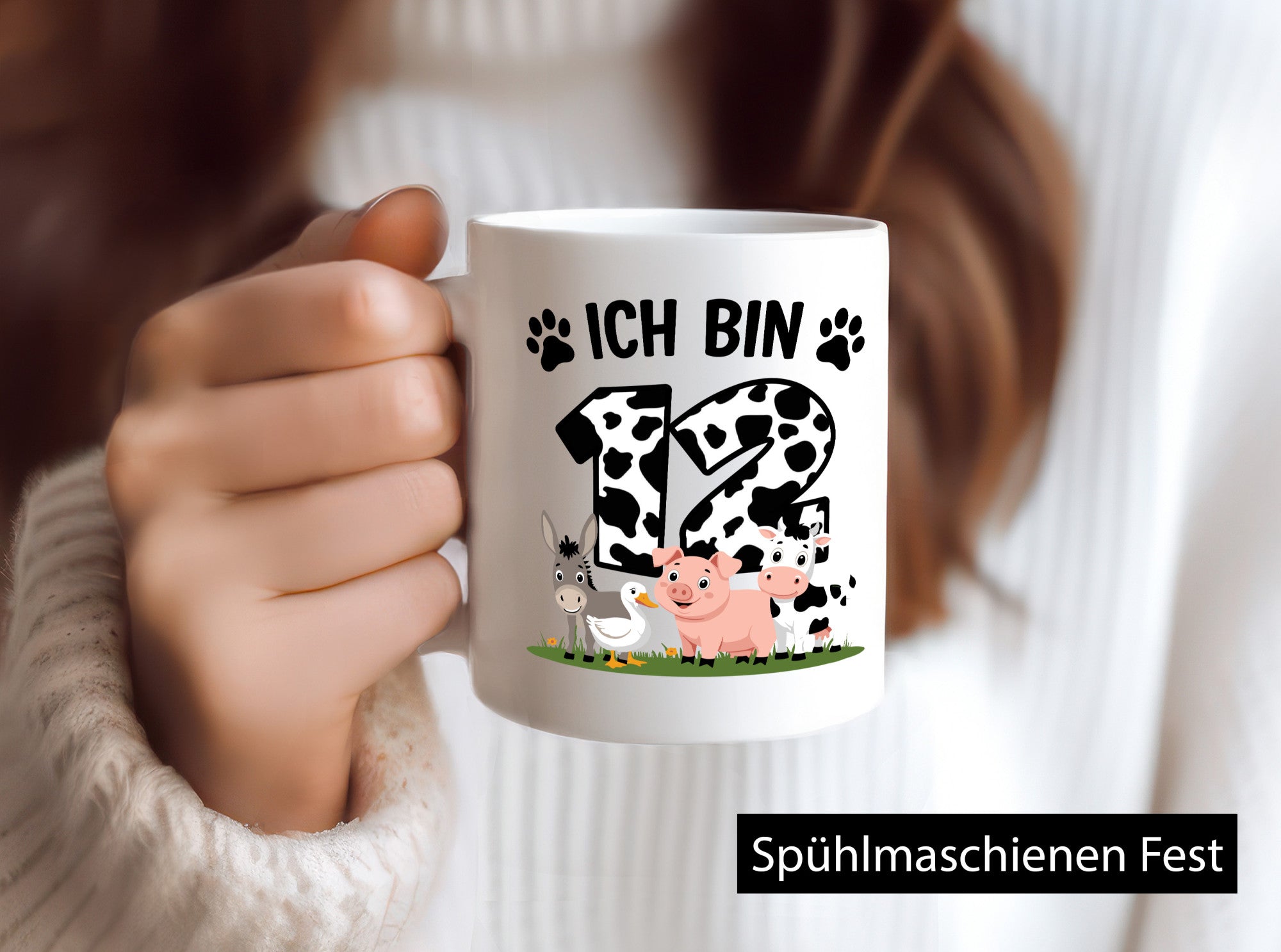 12 Geburtstag | Jahre Farmer Kind Humor Geschenkidee Tasse