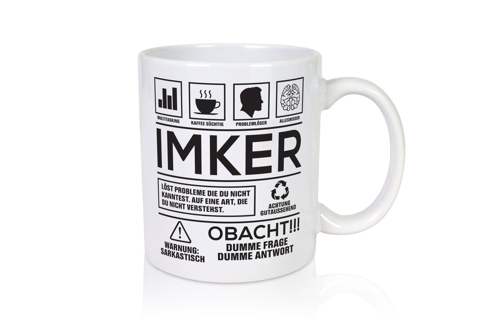 Achtung Probleme Imker | Imkerei Geschenk Humor Geschenkidee lustiger Spruch