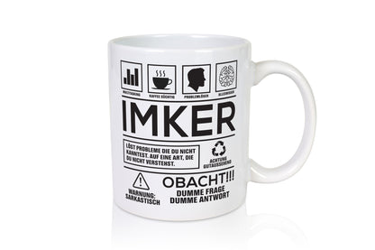 Achtung Probleme Imker | Imkerei Geschenk Humor Geschenkidee lustiger Spruch