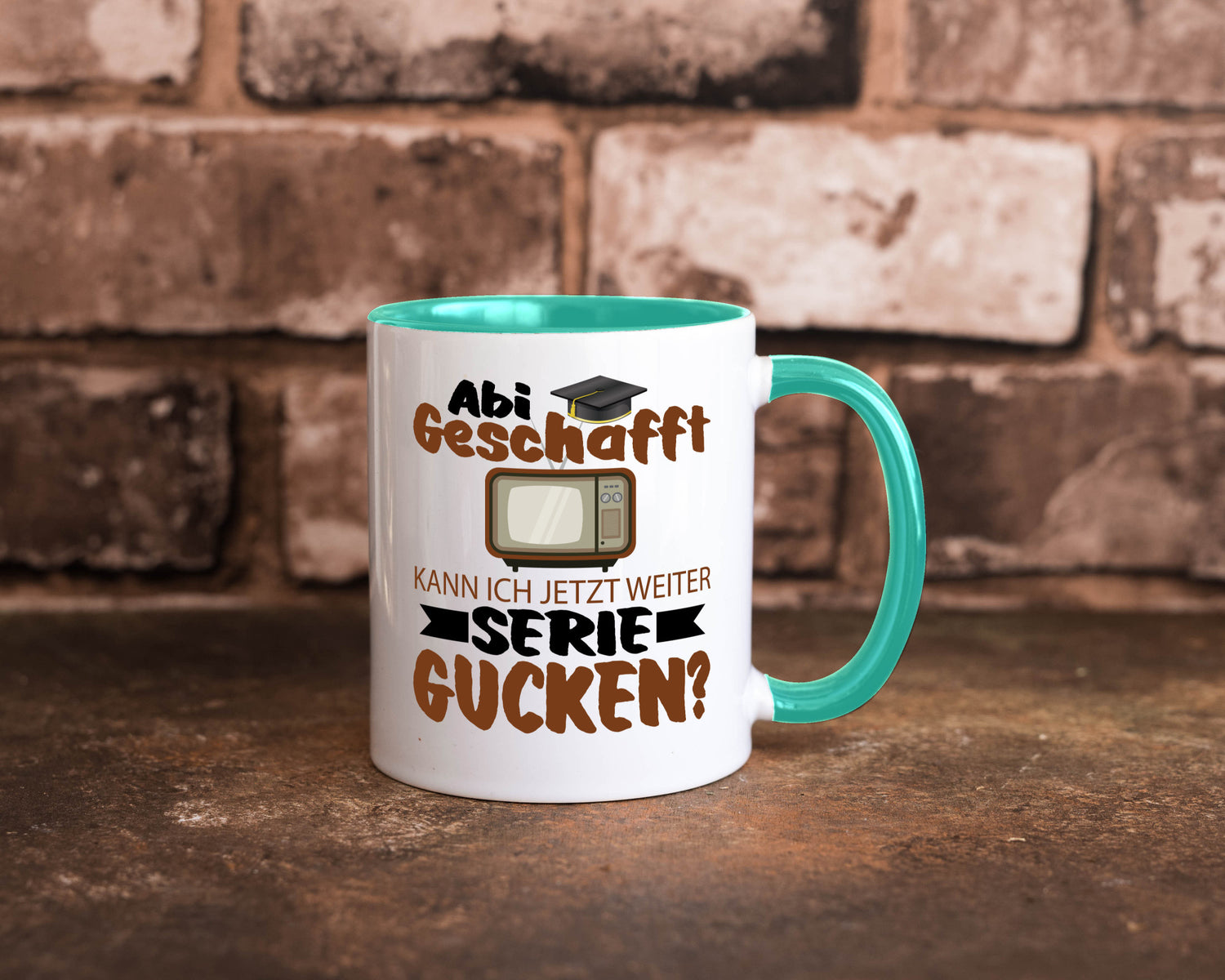 Abi Geschaft | Serie Gucken Bachlor Abitur Geschenk Humor Geschenkidee lustiger