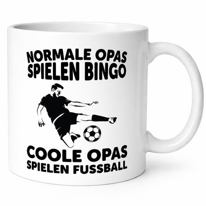 Normale Opas spielen Bingo, coole Fußball | Spieler Geschenkidee Familie Humor