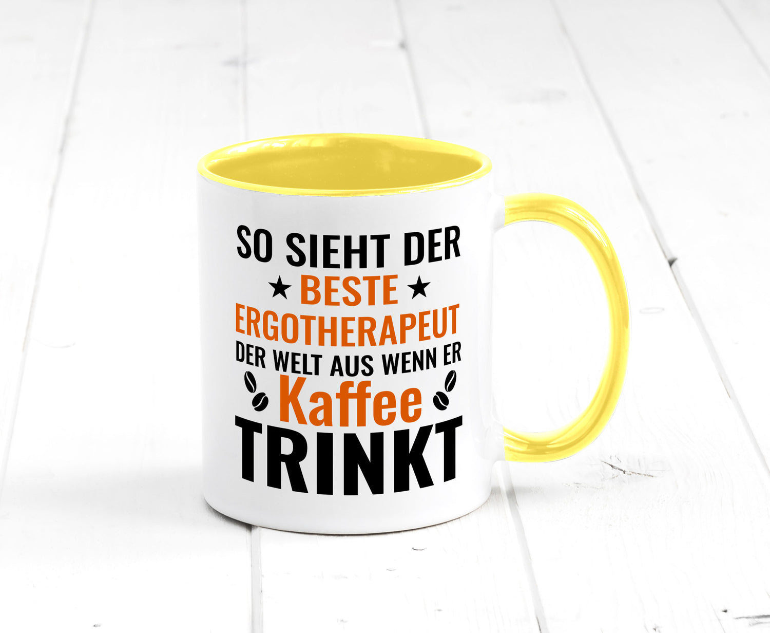 Kaffee trinkt: Ergotherapeut | Ergotherapie lustig Humor Geschenkidee Geschenk
