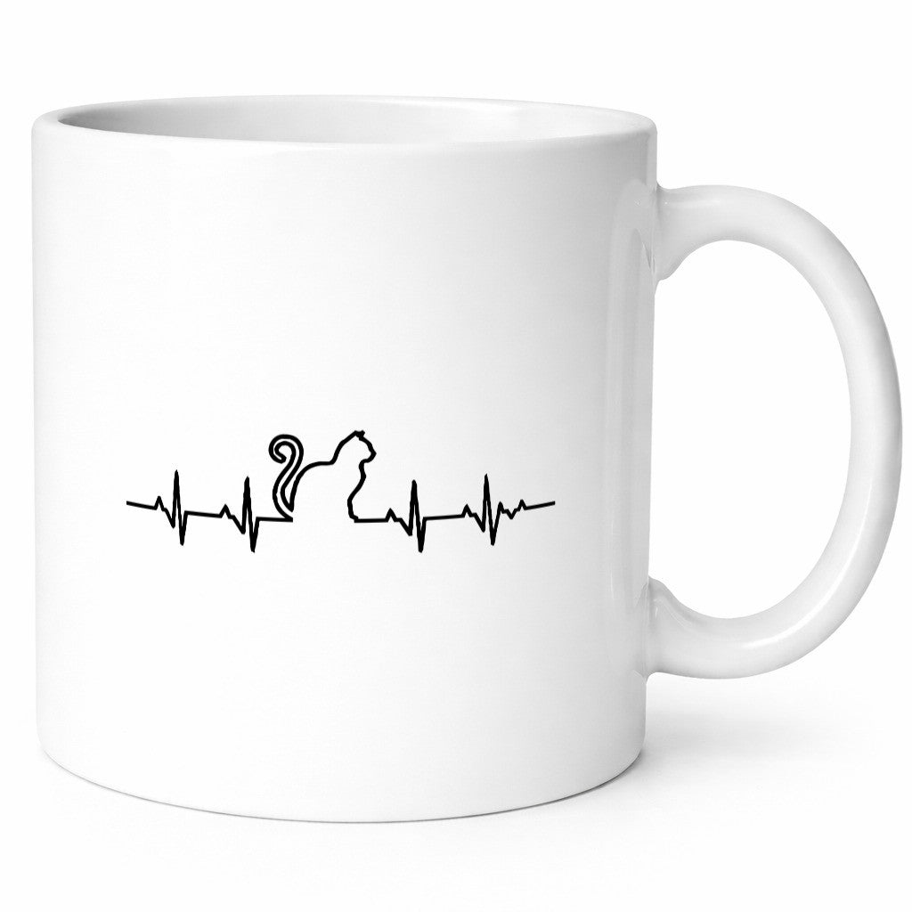 Cat Heartbeat | Animal lover Cat owner Tomcat funny saying gift