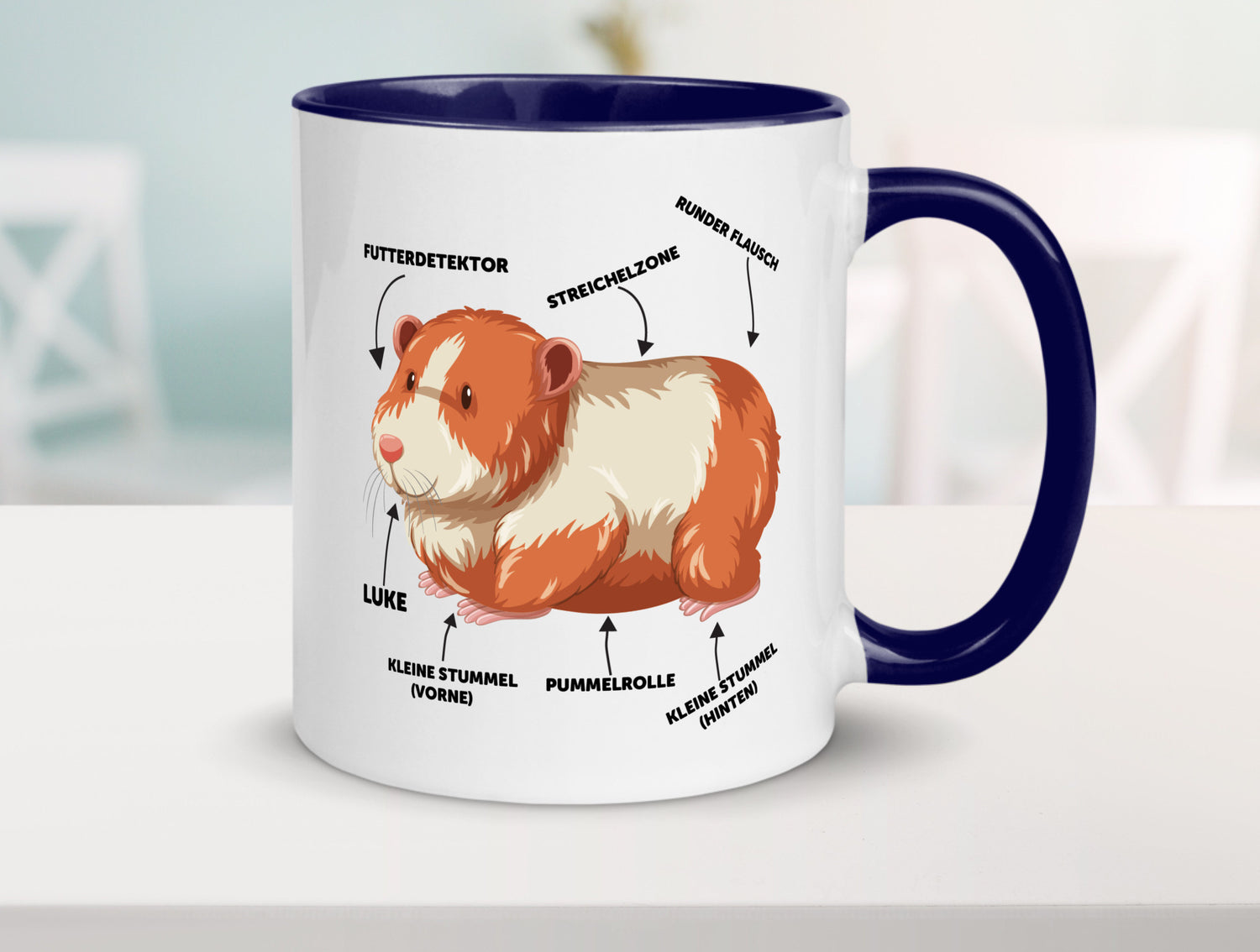 Meerschwein Geschenkidee Humor Tasse