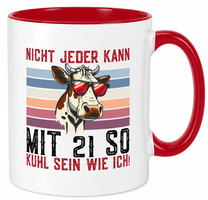 Mit 21 so gut aussehen | 21. Geburtstag Landwirt Bauer v2 Humor Geschenkidee