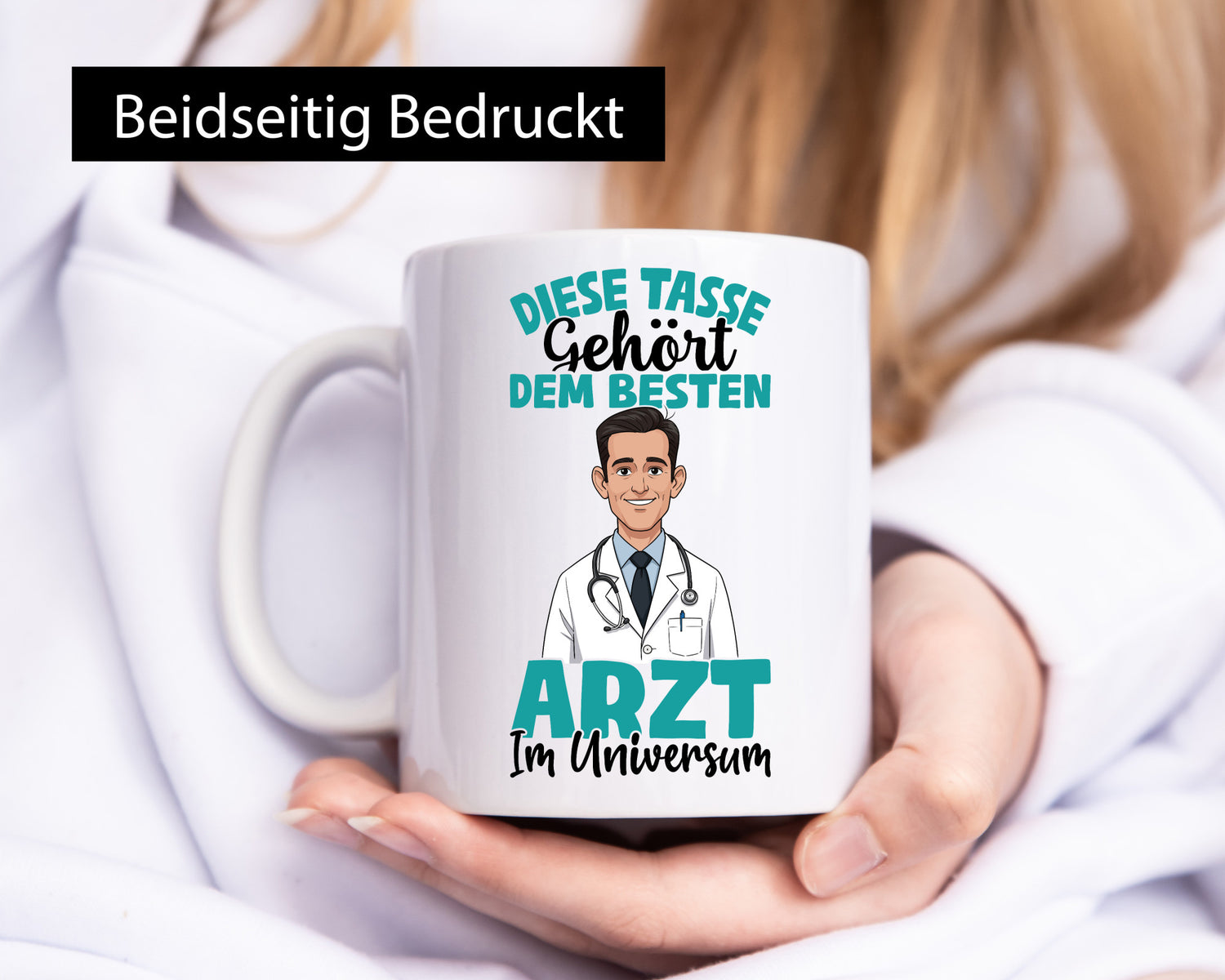 Im Universum: Arzt | Medizin Doktor Facharzt Humor Geschenkidee Tasse