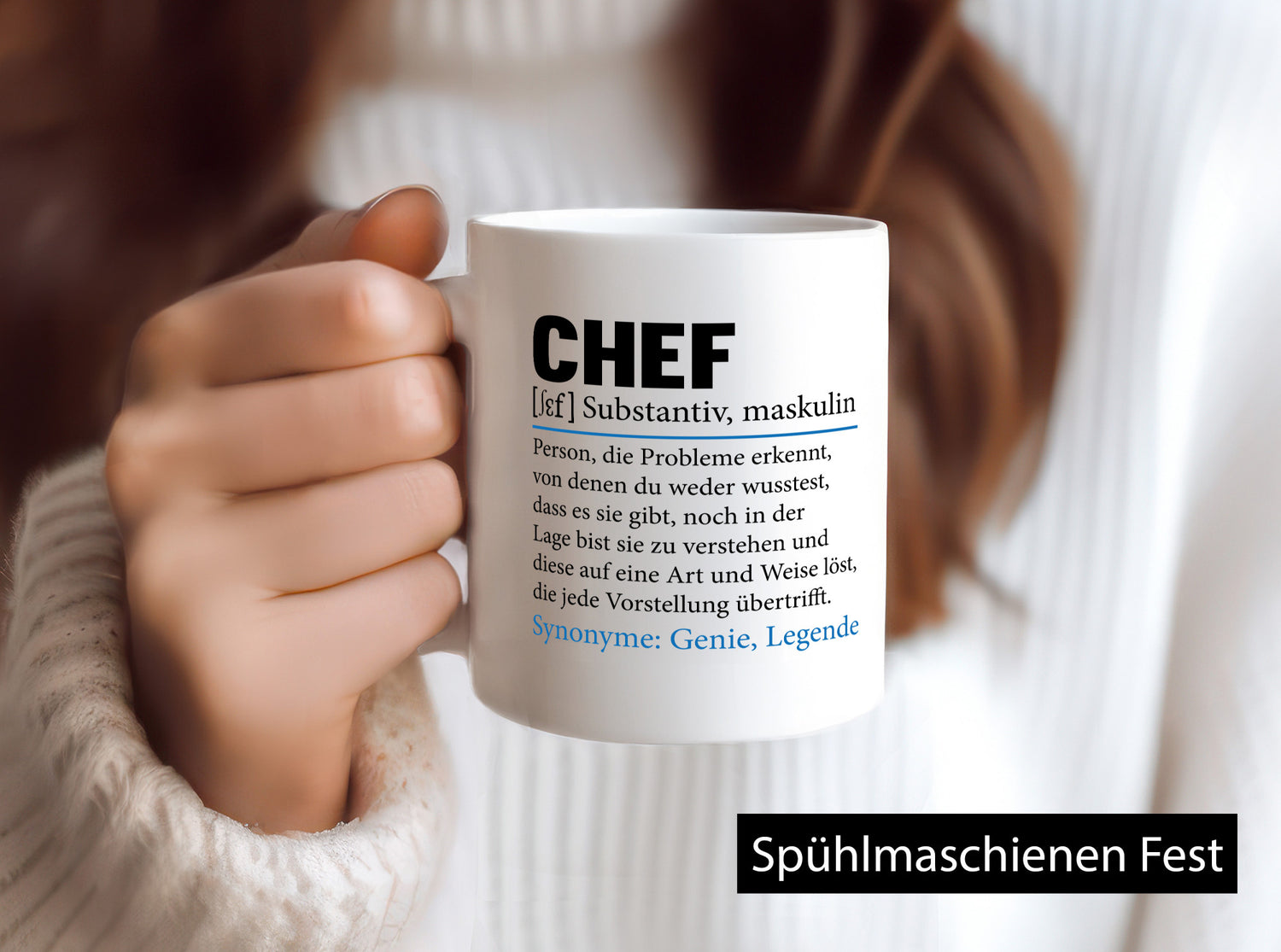 Chef | lustig Führungskraft Vorgesetzter Geschenkidee Arbeit Kollegen Büro