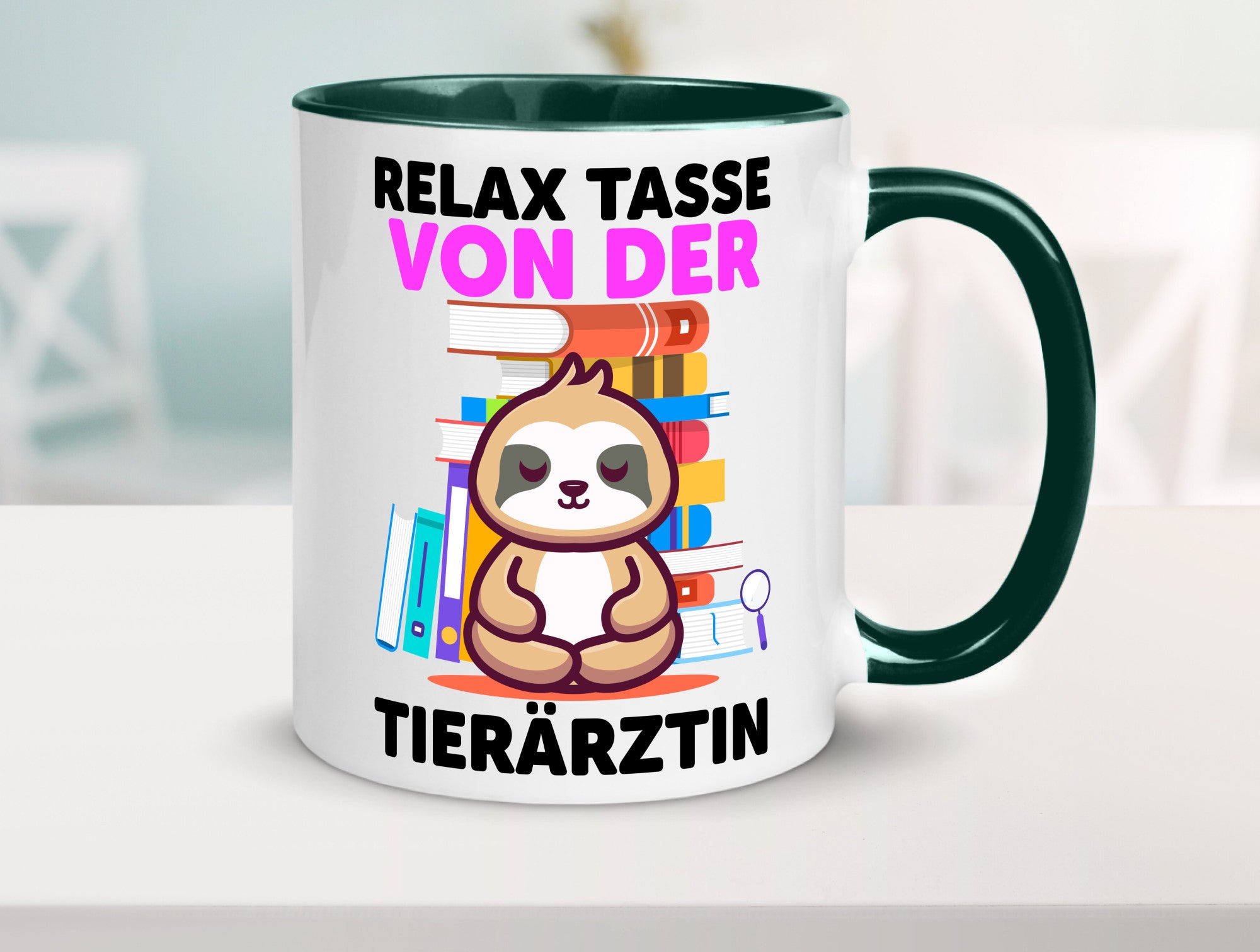 Relax Tasse: Tierärztin | Mediziner Tiermedizin Humor Tierliebhaber