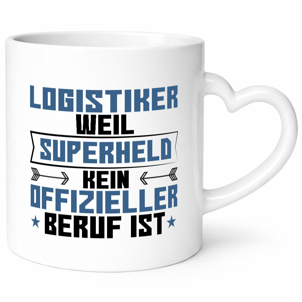 Superheld Logistiker | Beruf Logistik Geschenkidee Arbeit Kollegen Büro Humor