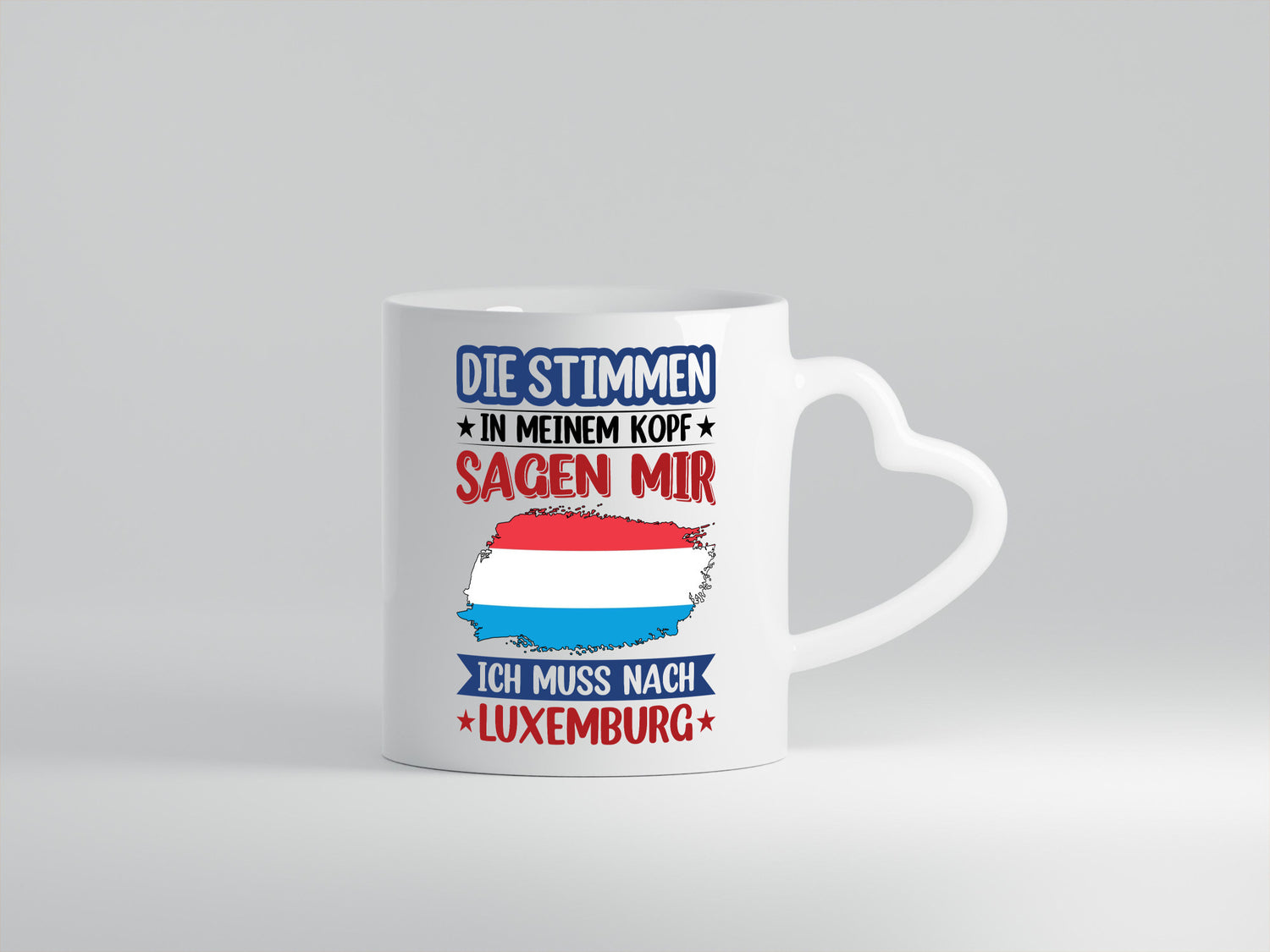 Luxemburg | Urlaub Stimmen in meinem Kopf Traumland lustig Humor Geschenkidee