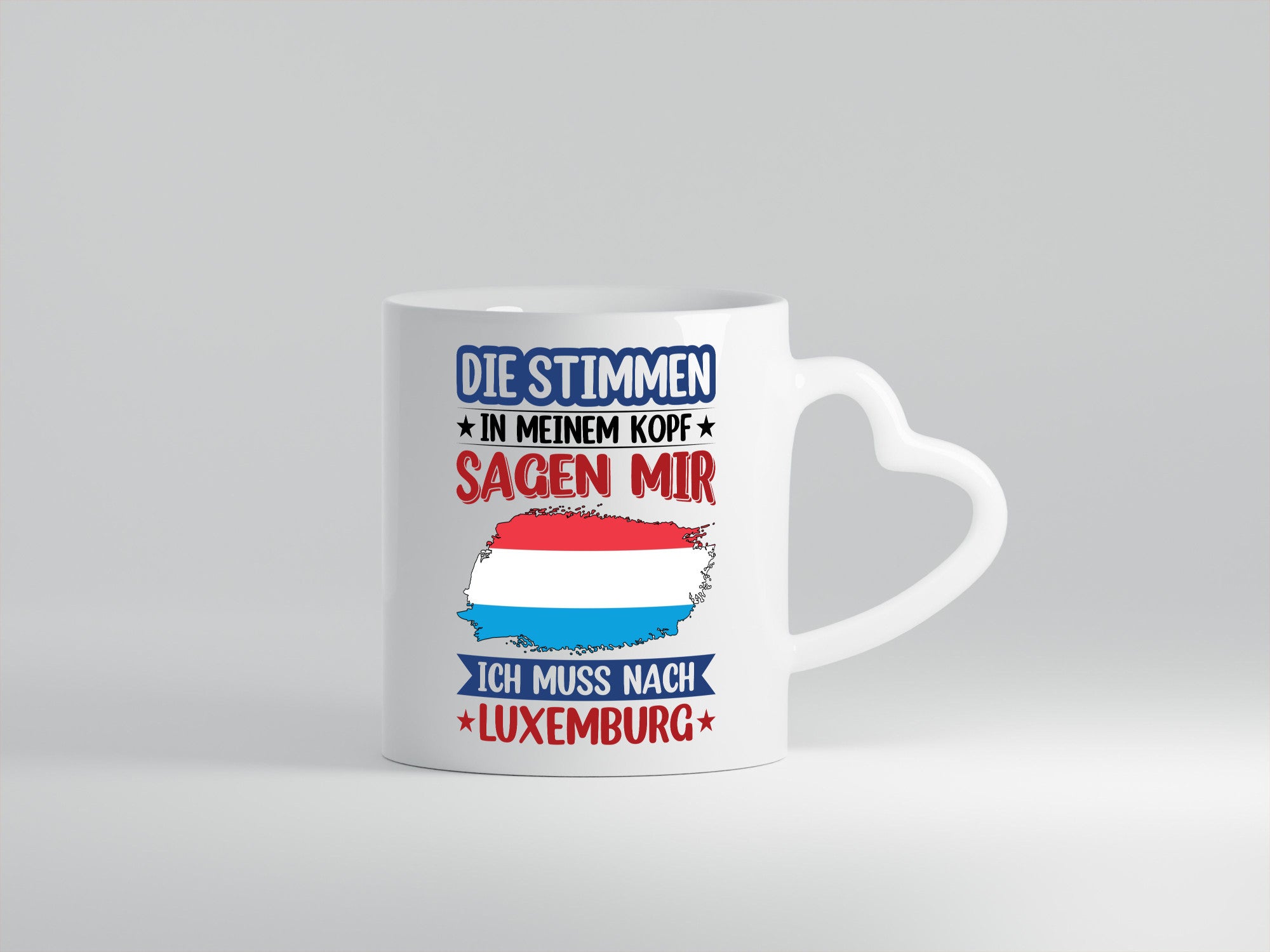 Luxemburg | Urlaub Stimmen in meinem Kopf Traumland lustig Humor Geschenkidee