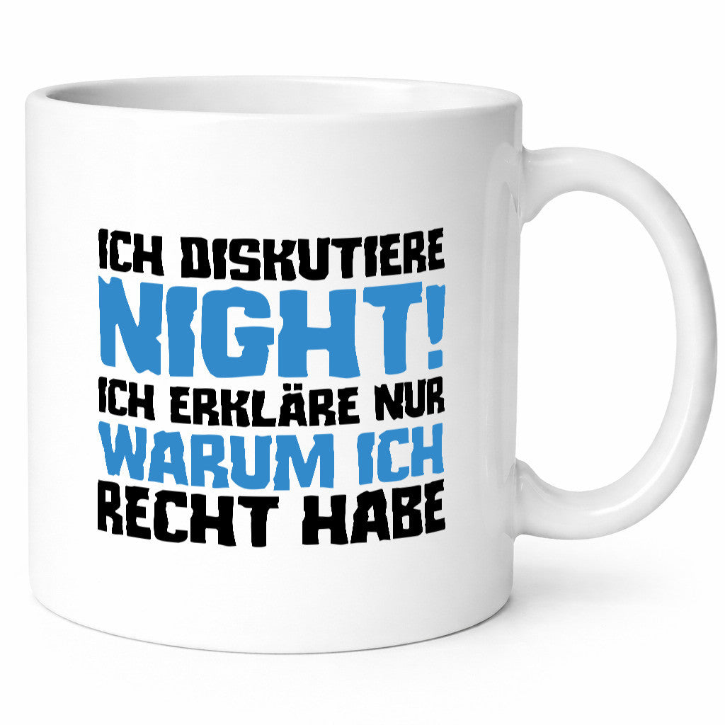 Ich diskutiere nicht! | Klugscheißer Kollege Geschenkidee Arbeit Kollegen Büro