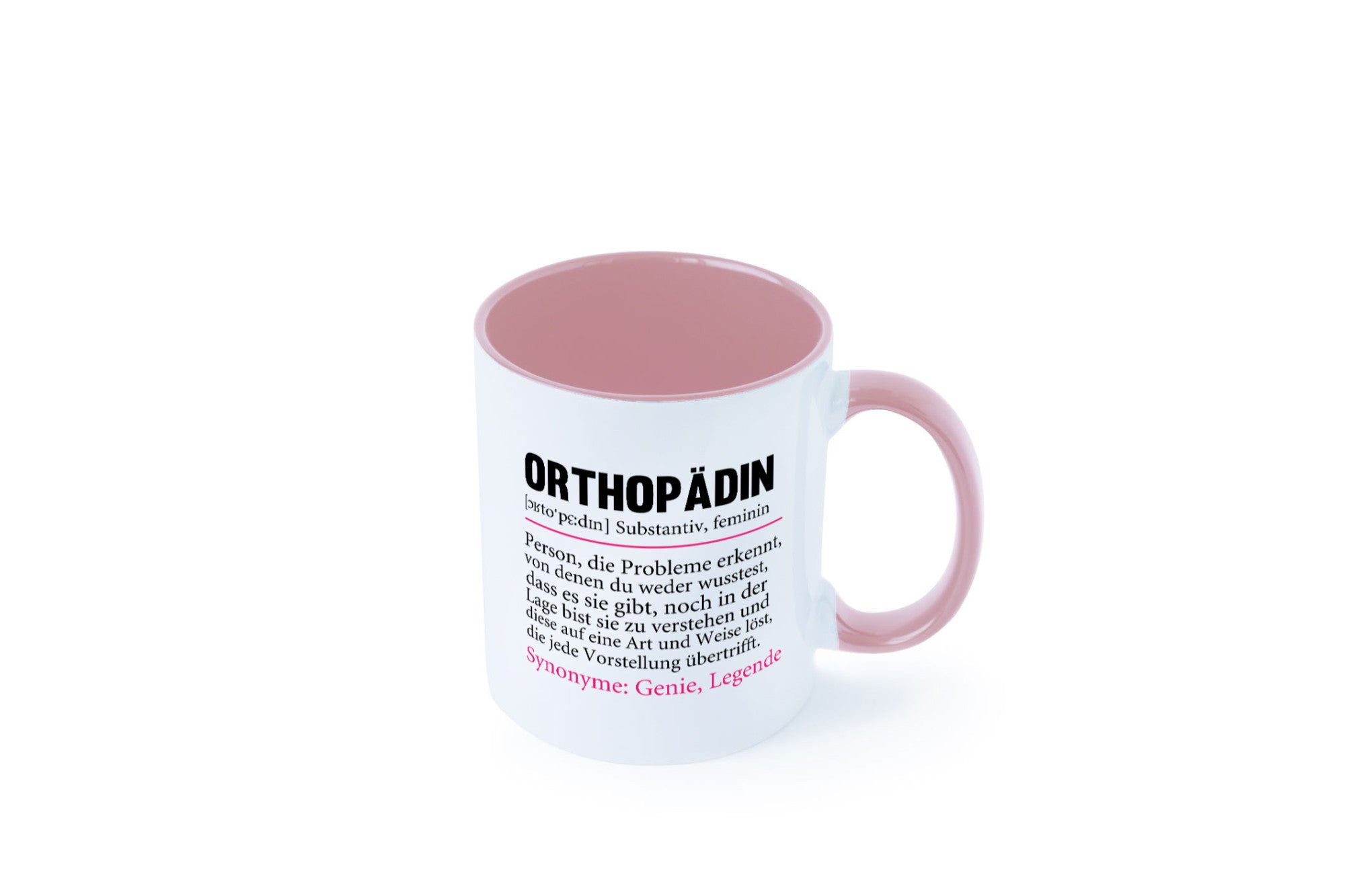 Orthopädin | Spruch Beruf Humor Orthopädie v2 Arbeit Kollegen Büro Geschenkidee