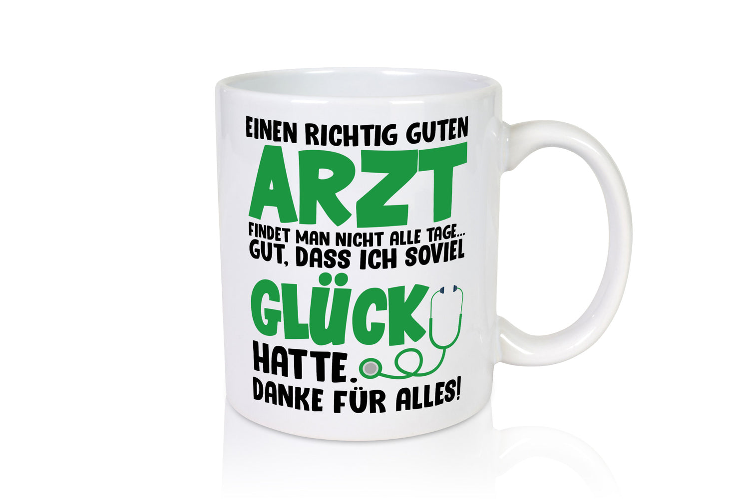 Richtig guter Arzt | Dankeschön Tasse Ärzte Spruch vl6 lustiger Geschenk Humor