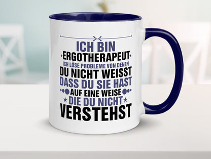 Löse Probleme: Ergotherapeut | Ergotherapie v2 lustig Humor Geschenkidee