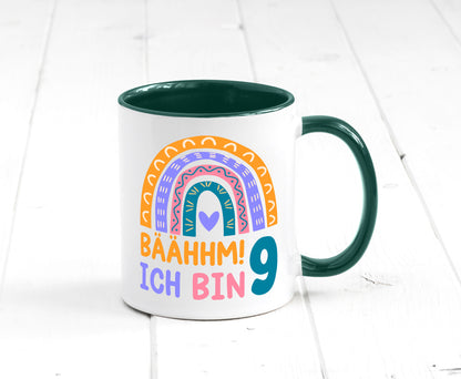 9. Geburtstag | 9 Jahre Regenbogen Bääm Mädchen Geschenk Geschenkidee lustiger
