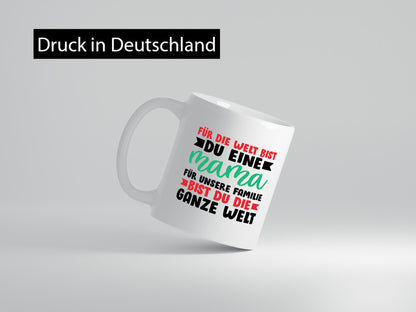 Beste mama der Welt vl7 Humor Familie Geschenkidee Tasse