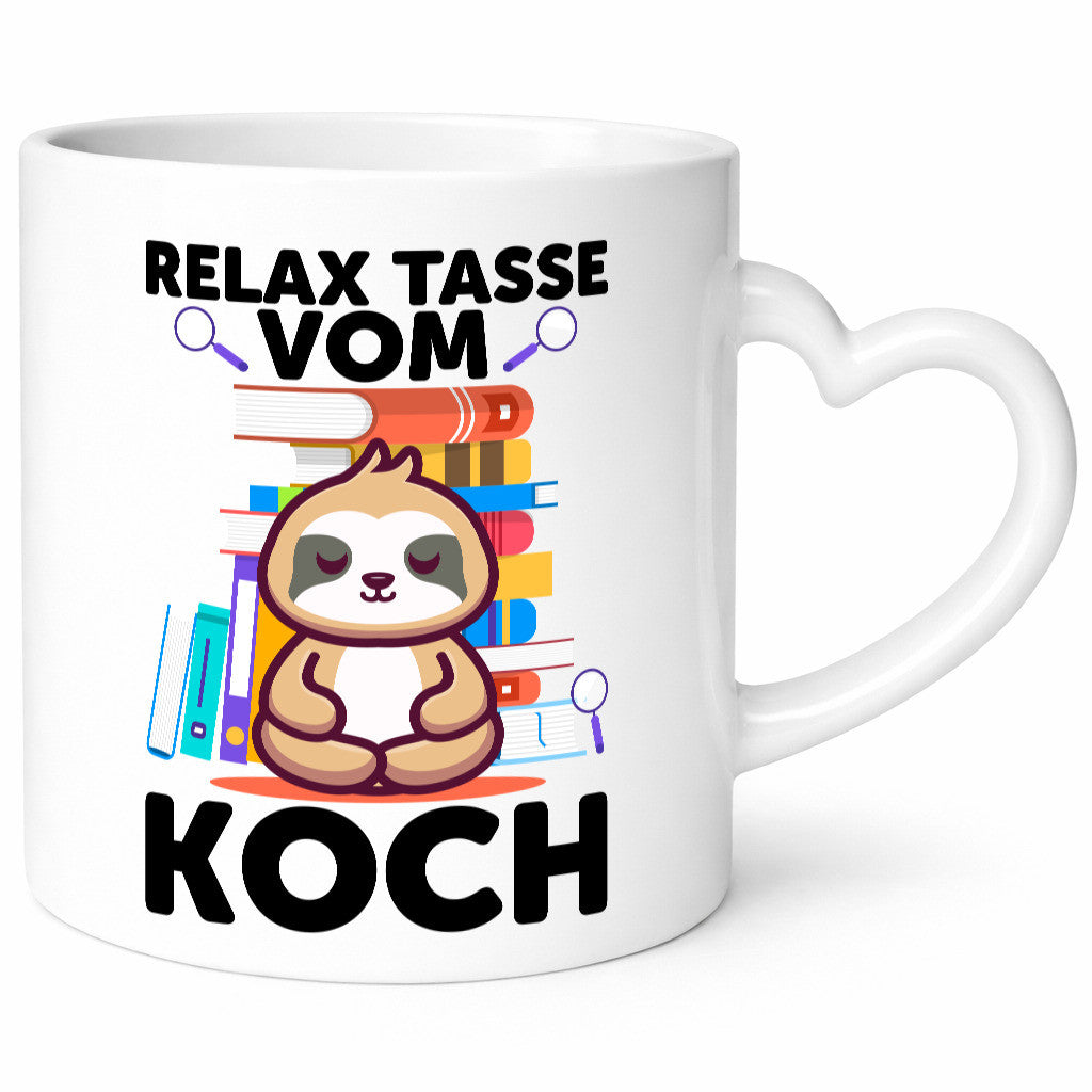 Relax Tasse: Koch | Chefkoch Geschenk Arbeit Kollegen Büro lustiger Spruch Tasse