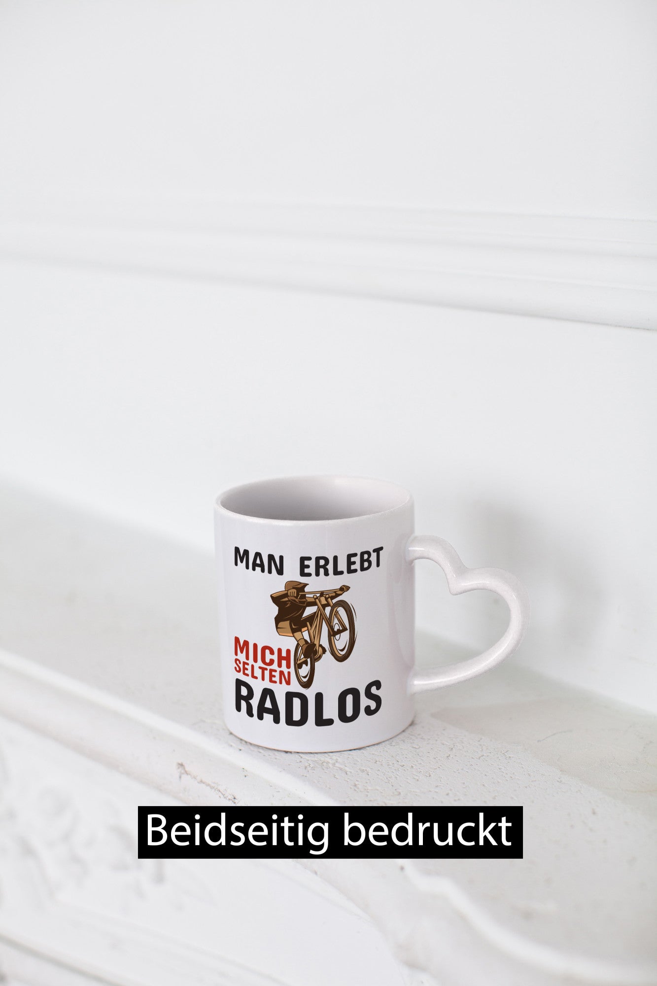 Selten Radlos | Spruchtasse Fahrrad Männer Humor lustiger Spruch Geschenk