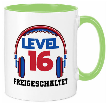 Level 16 Freigeschaltet | 16. geburtstag Gamer lustig Geschenkidee Geschenk