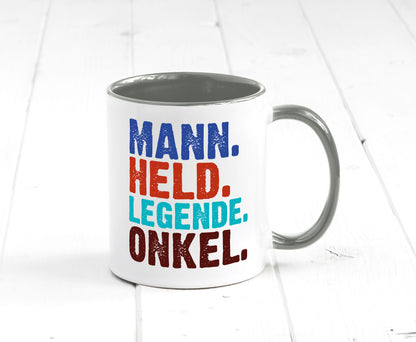 Legende Onkel | Männer Tasse Patenonkel Humor Mann lustig Geschenkidee Geschenk