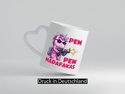 Pew Madafakas vl7 Geschenkidee Humor Tasse
