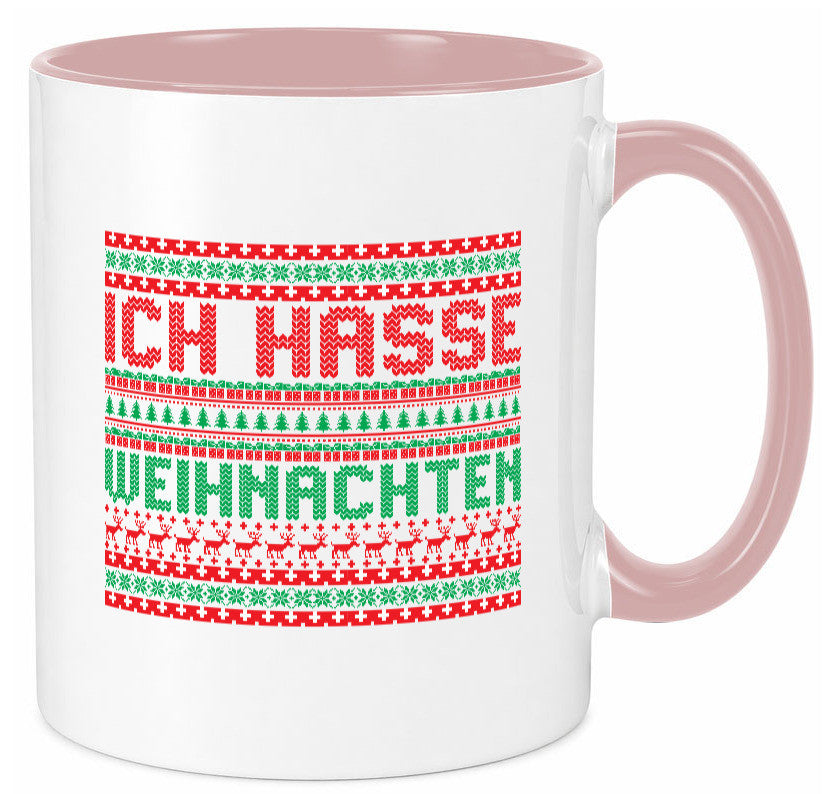 Ich Hasse Weihnachten | Ugly Christmas anti v2 Humor Geschenkidee Tasse