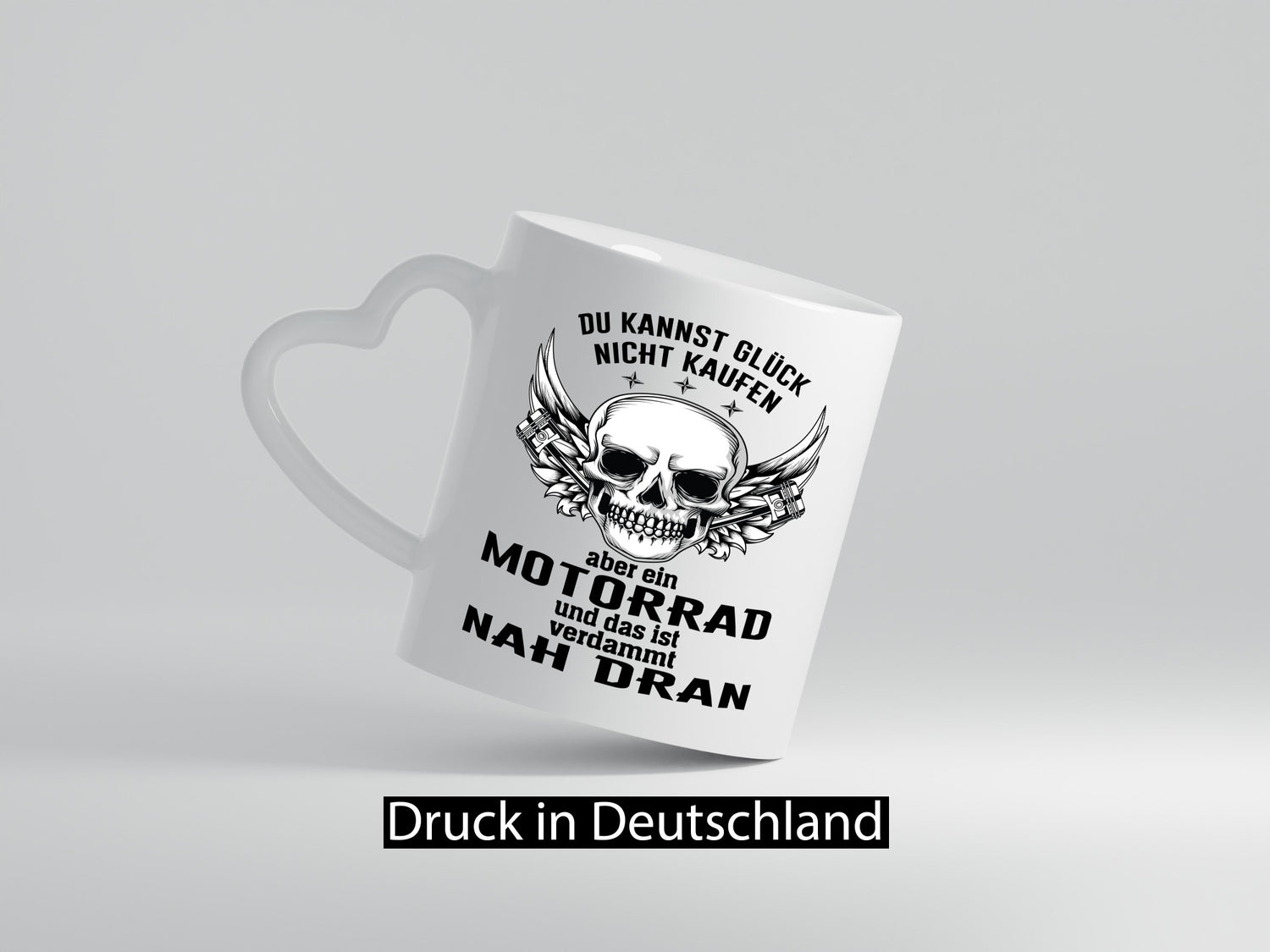 Glück kann man nicht kaufen | Motorrad Fahrer Biker Humor Geschenkidee Tasse