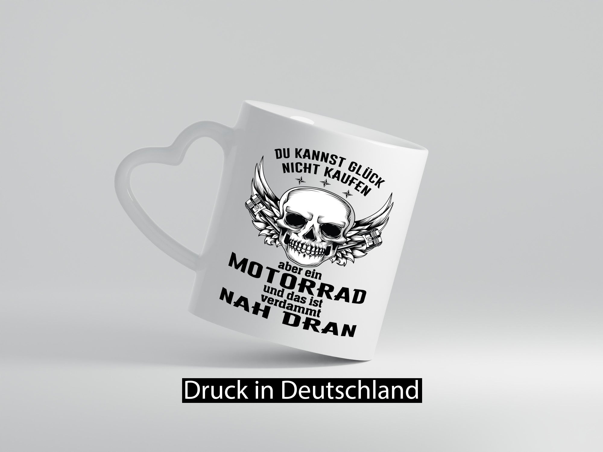 Glück kann man nicht kaufen | Motorrad Fahrer Biker Humor Geschenkidee Tasse