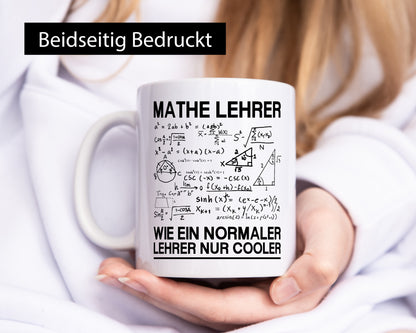 Mathe Lehrer, cooler als normale Lehrer | Rechenformeln lustig Humor