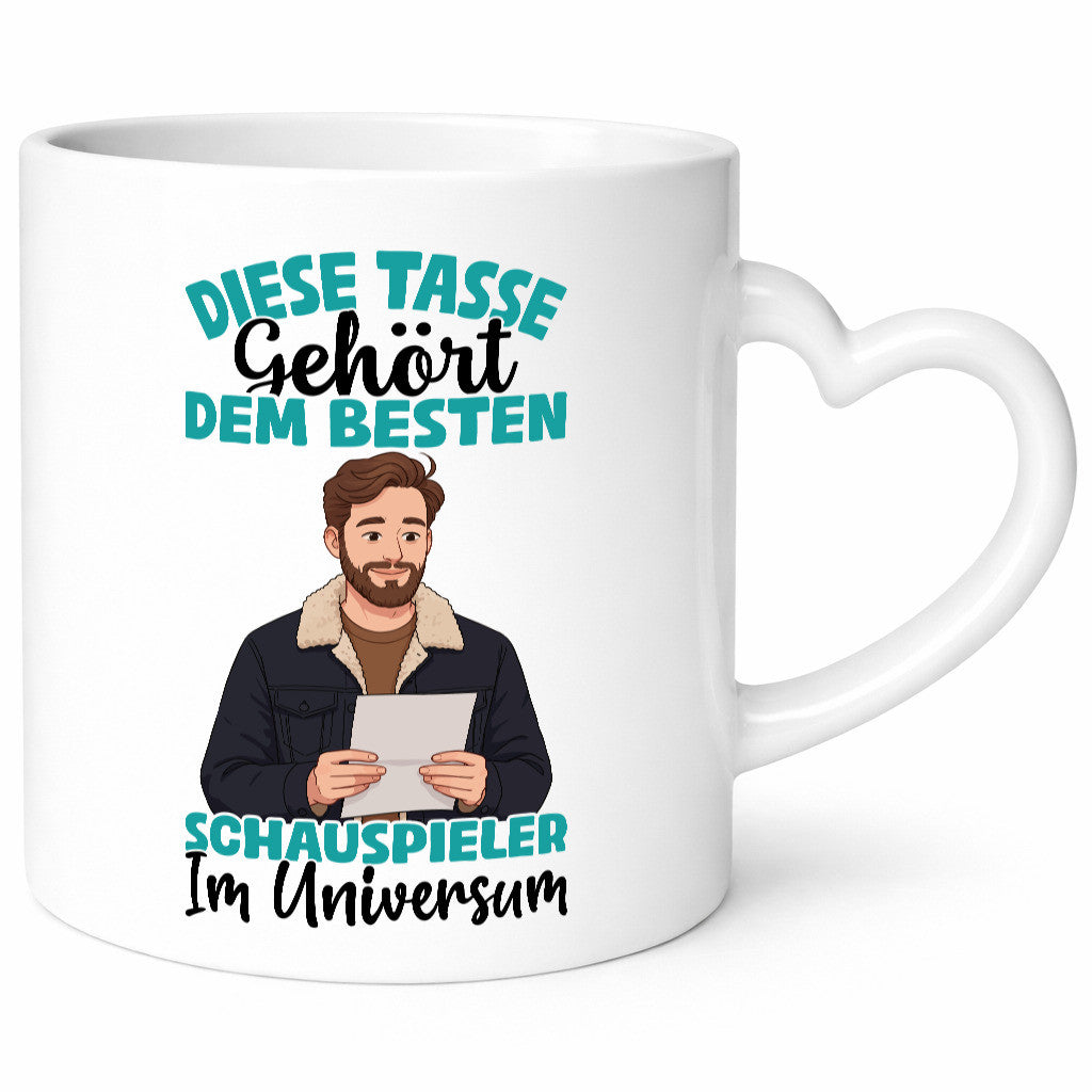 Im Universum: Schauspieler | Theater lustiger Spruch Geschenk Humor