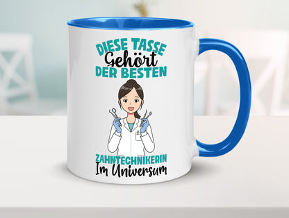 Im Universum: Zahntechnikerin | Zahnmedizin Humor Geschenkidee Tasse
