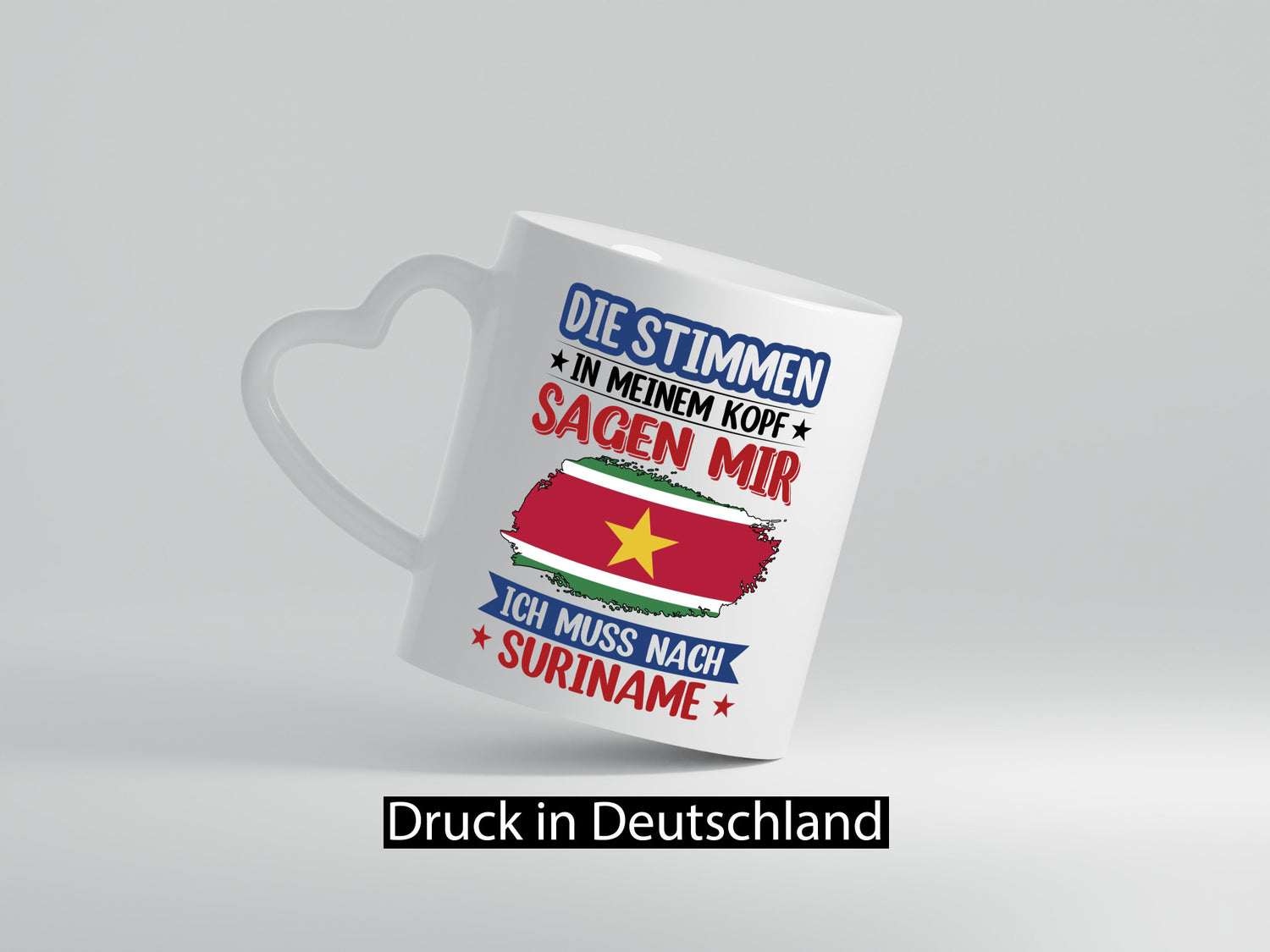 Suriname | Urlaub Stimmen in meinem Kopf Traumland v2 Geschenk Humor