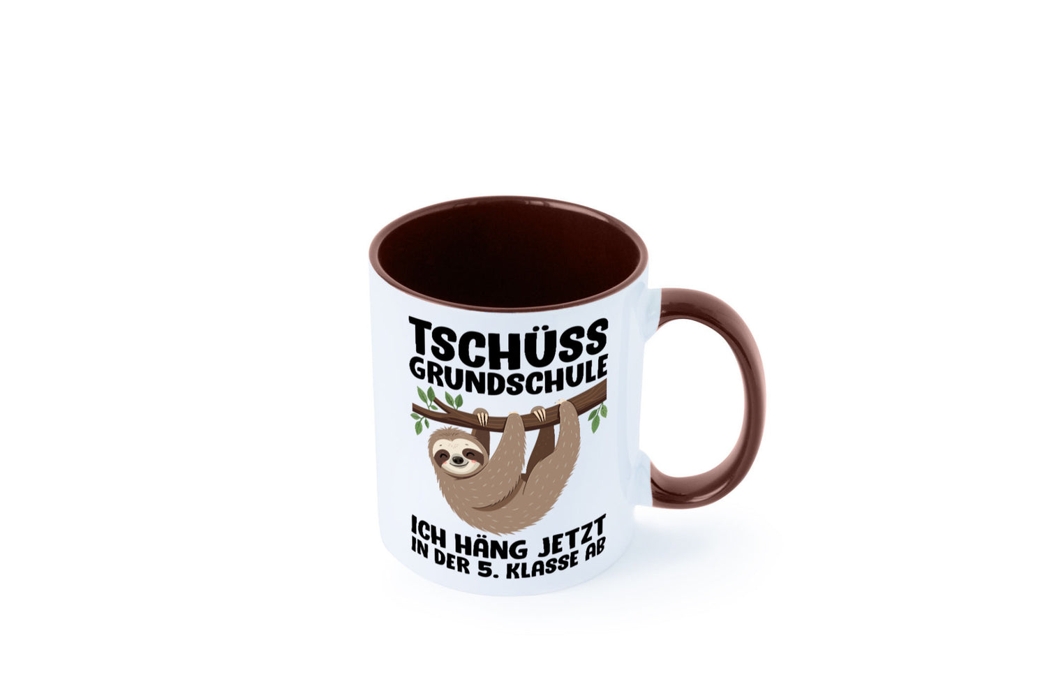 Tschüss Grundschule ich häng jetzt in der 5. Klasse ab Humor Geschenkidee Tasse