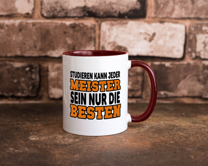 Meister | Handwerker Meisterprüfung Berufsabschluss Humor Arbeit Kollegen Büro