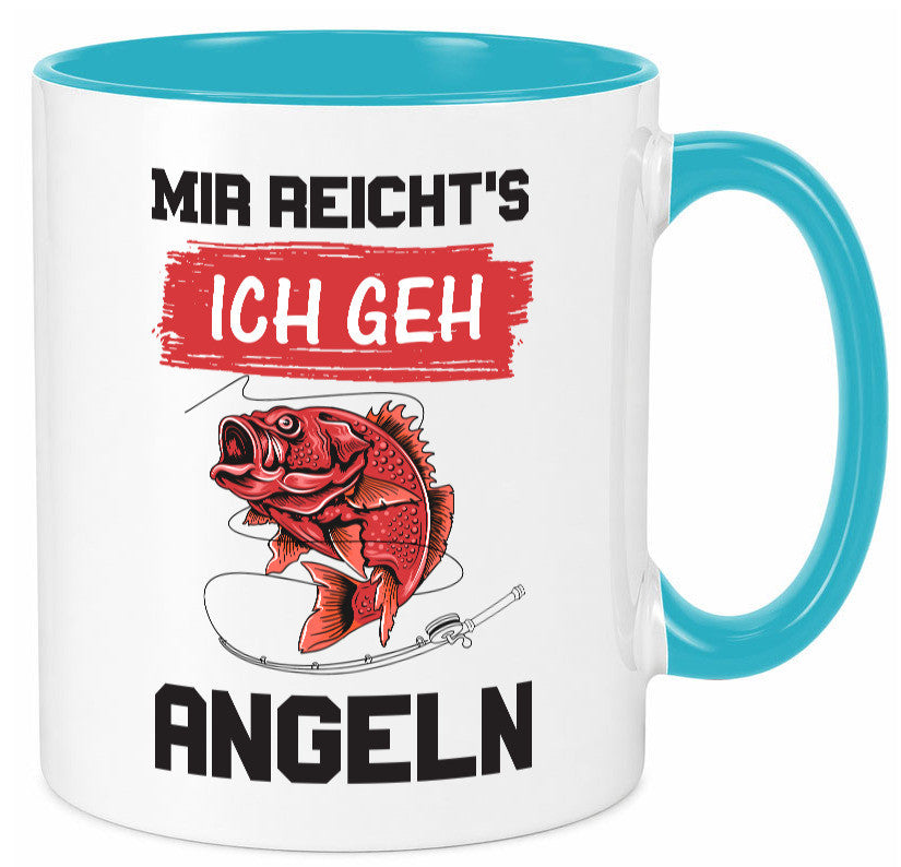 Ich geh angeln | Angler Tasse Fisch Fischer Humor lustig Geschenkidee Geschenk