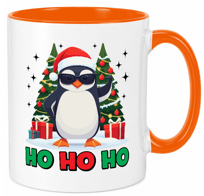 Ho | Weihnachts Pinguine Weihnachten lustig Humor Geschenkidee Geschenk Tasse