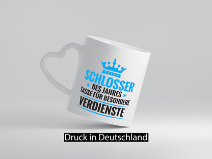 Besonderer Verdienst: Schlosser | Beruf Schlosserei Geschenk Arbeit Kollegen
