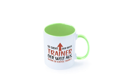 So sieht Bester Trainer der Welt aus | Kaffee Humor Geschenkidee Tasse