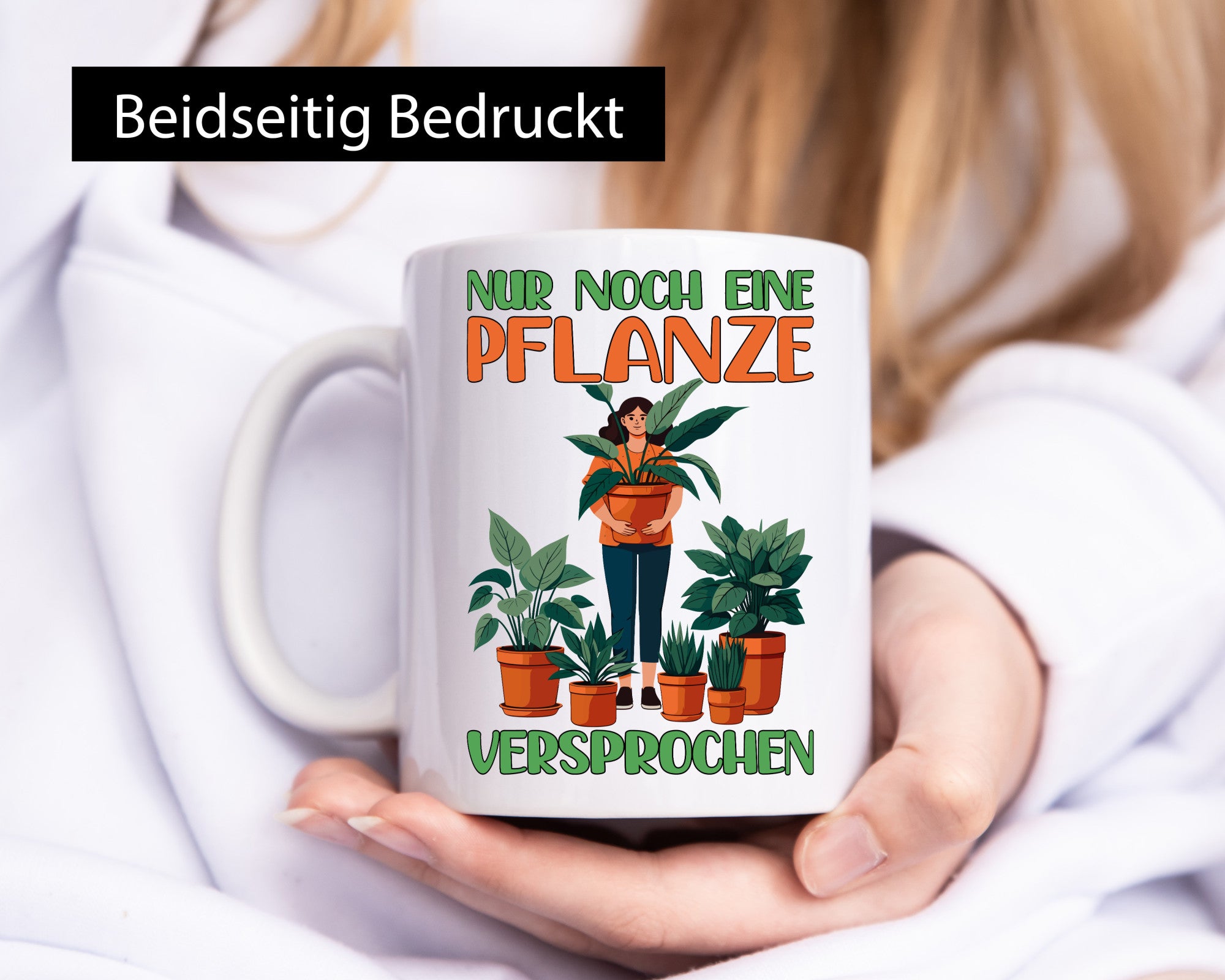 Nur noch eine Pflanze versprochen | Floristin Gärtnerin lustiger Spruch
