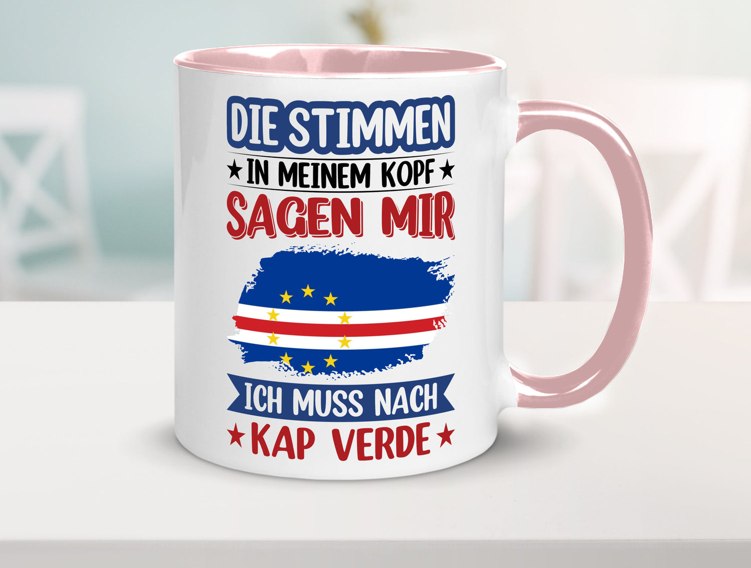 Kap Verde | Urlaub Stimmen in meinem Kopf Traumland lustig Humor Geschenkidee