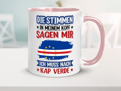 Kap Verde | Urlaub Stimmen in meinem Kopf Traumland lustig Humor Geschenkidee