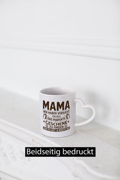 Mama, perfektes Geschenk, uns | Urkunde Sterne Geschenk Familie Geschenkidee