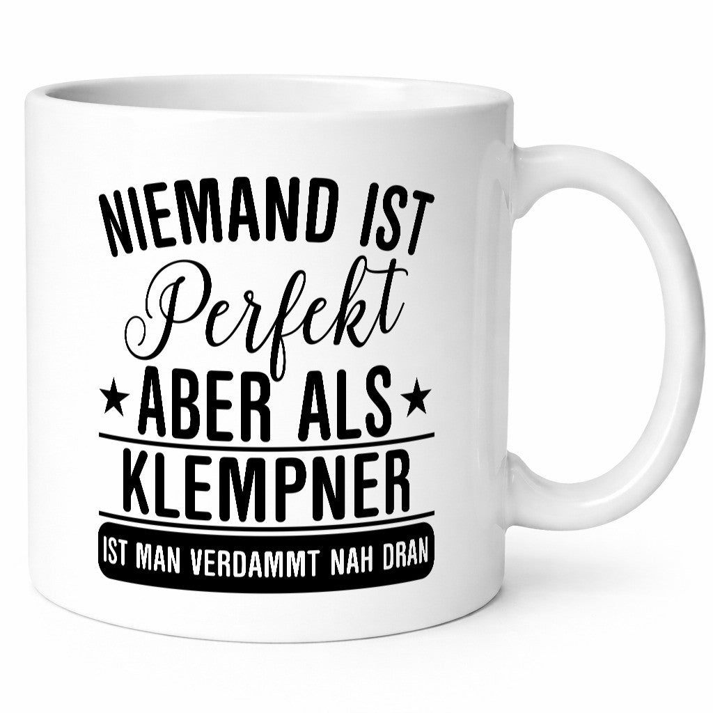 Verdammt nah dran: Klempner |klempnern Geschenk Humor Geschenkidee lustiger
