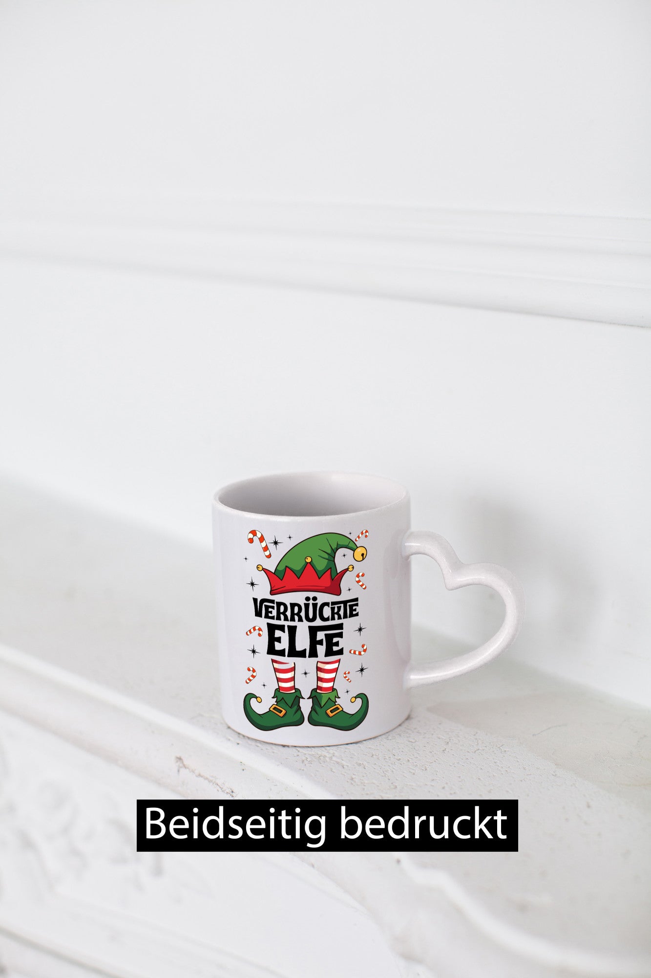 Verrückte Elfe | Weihnachtself Weihnachten Geschenkidee Humor Tasse